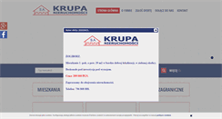 Desktop Screenshot of krupa.pl