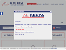 Tablet Screenshot of krupa.pl